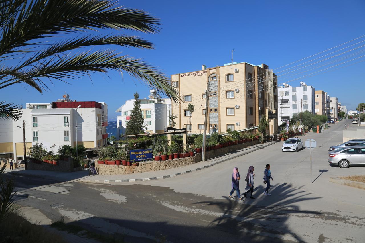Kasgar Court Hotel Agia Varvara Bagian luar foto